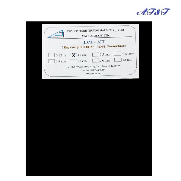 Bạt lót ao tôm công nghệ thổi 0,3mm